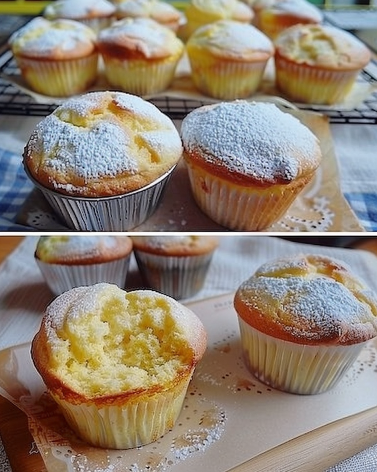 Muffins mit Quark – Hum, incroyablement délicieux!