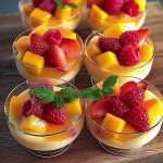 Leichtes Erdbeer-Mango-Dessert – einfach köstlich