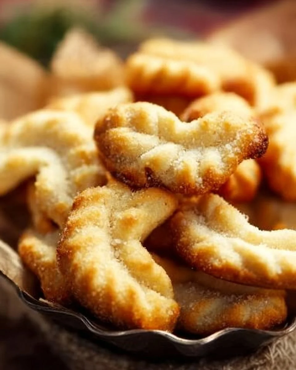 Frisches Buttergebäck auf einem Teller serviert, perfekt für jeden Anlass.