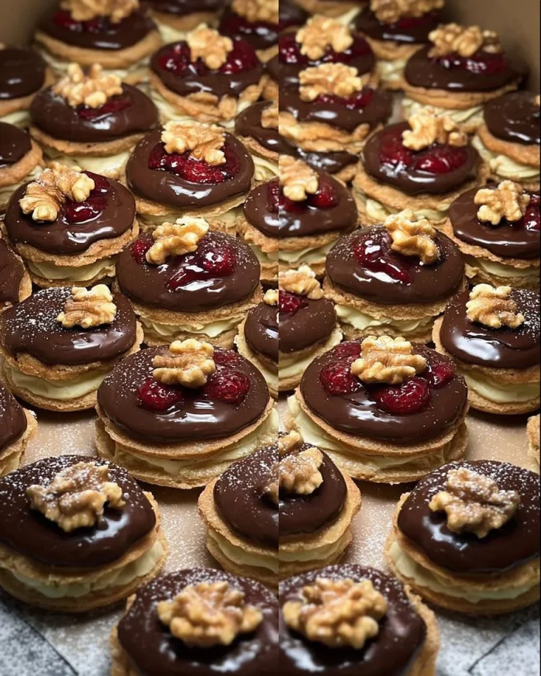 Ischler Törtchen – köstliche Schokoladengebäcke mit Marmeladefüllung