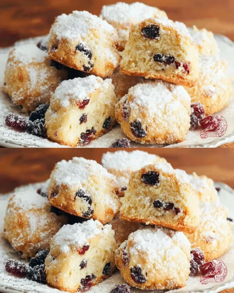 Eine Reihe von köstlichem Stollenkonfekt auf einem festlich gedeckten Tisch.