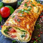 Kartoffelrolle mit Frischkäse Füllung