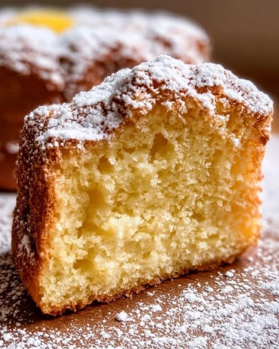 Ein frisch gebackener Pandoro-Kuchen auf einem festlichen Tisch.
