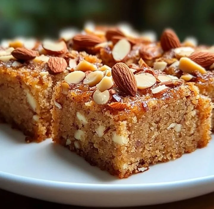 Gesunder Kuchen ohne Zucker und Mehl, schnell und einfach zubereitet.