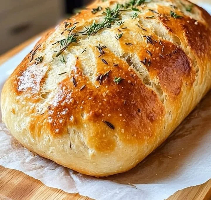 Faules Knoblauchbrot ohne Kneten, schnell und stressfrei zubereitet