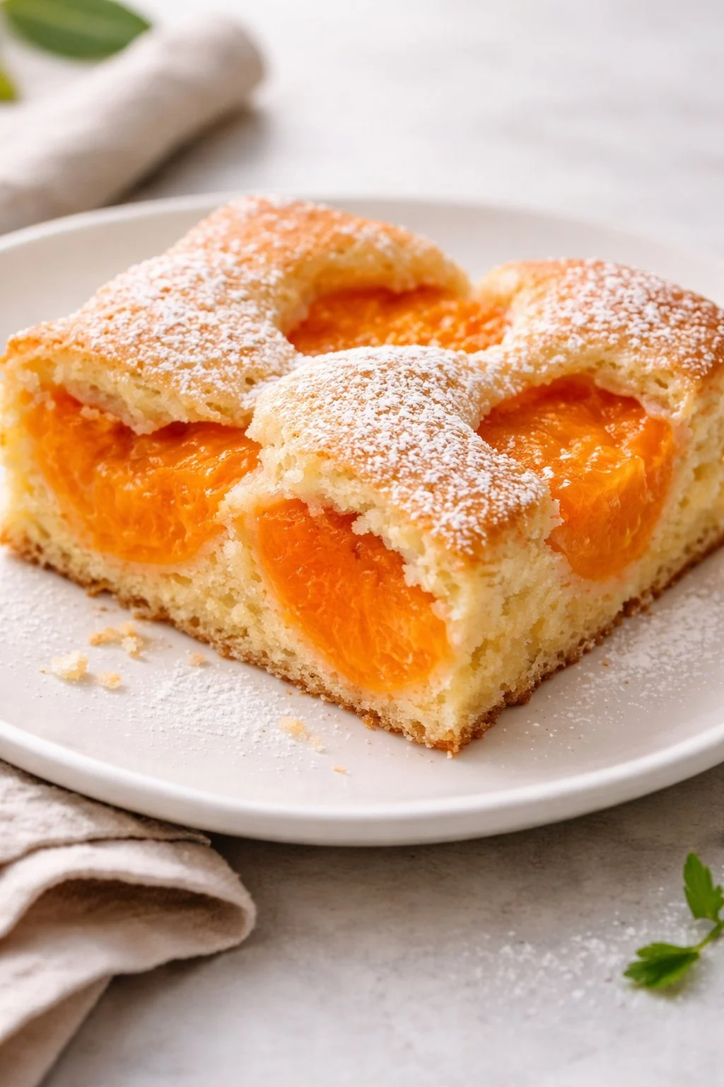 Leckere Aprikosen-Torte mit dem Rezept für 7 Gläser