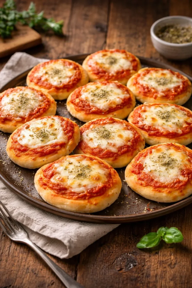 Vielfältige Buffet-Pizzette auf einem Tisch für ein Festessen