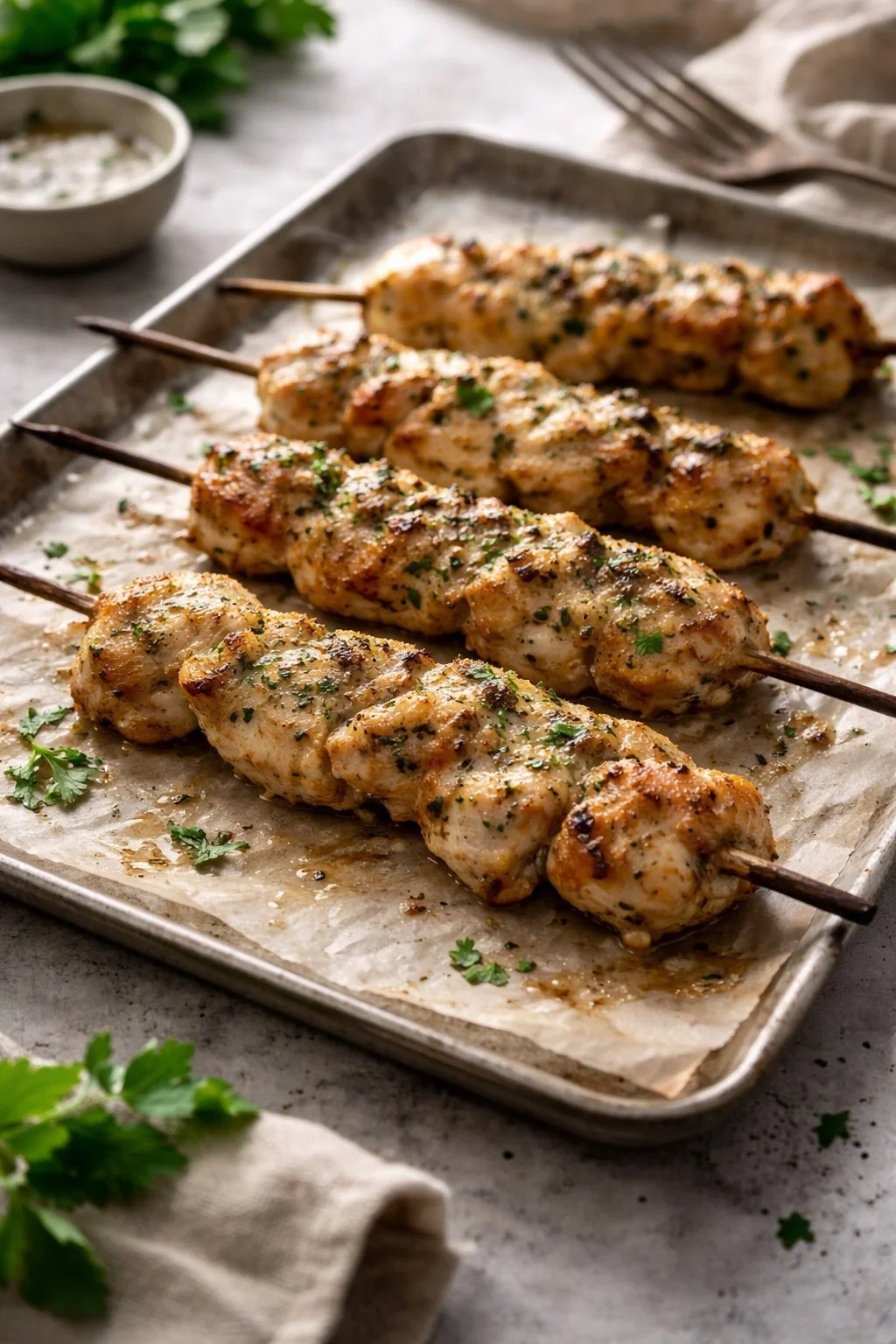 Traditionelle Fleischbällchen nach Großmutters Rezept gekocht auf einem Teller