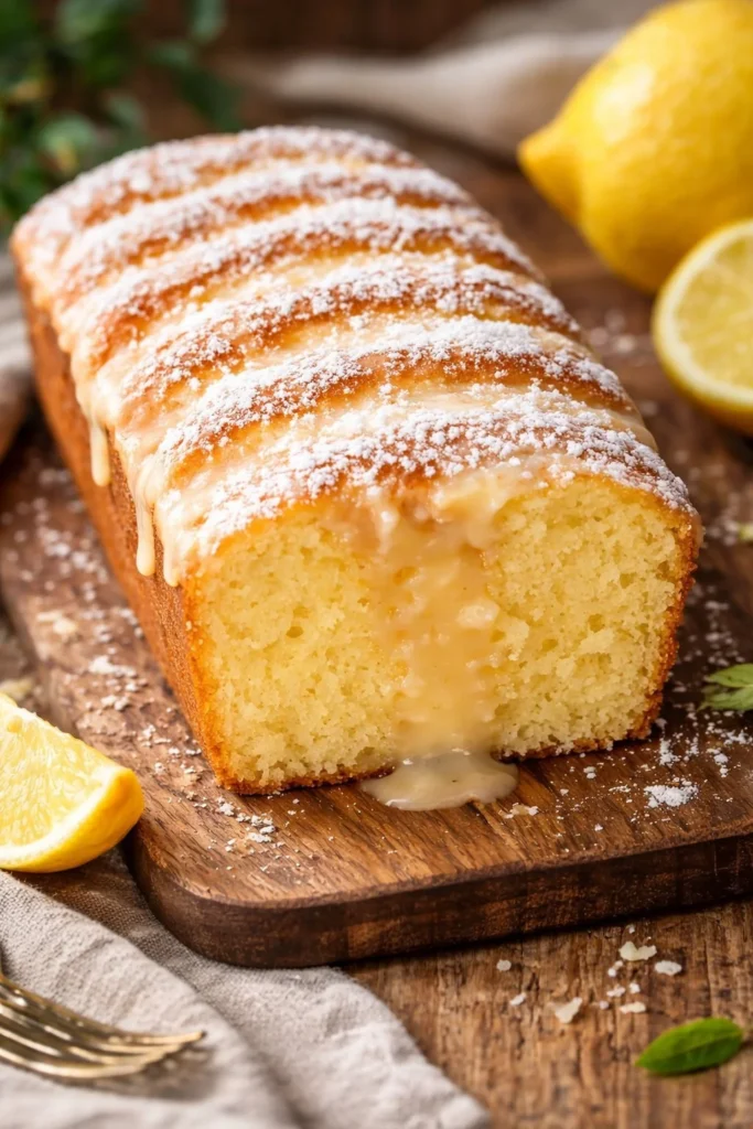 Plumcake Joghurt mit Kokos und Zitrone - ein köstlicher, erfrischender Kuchen.