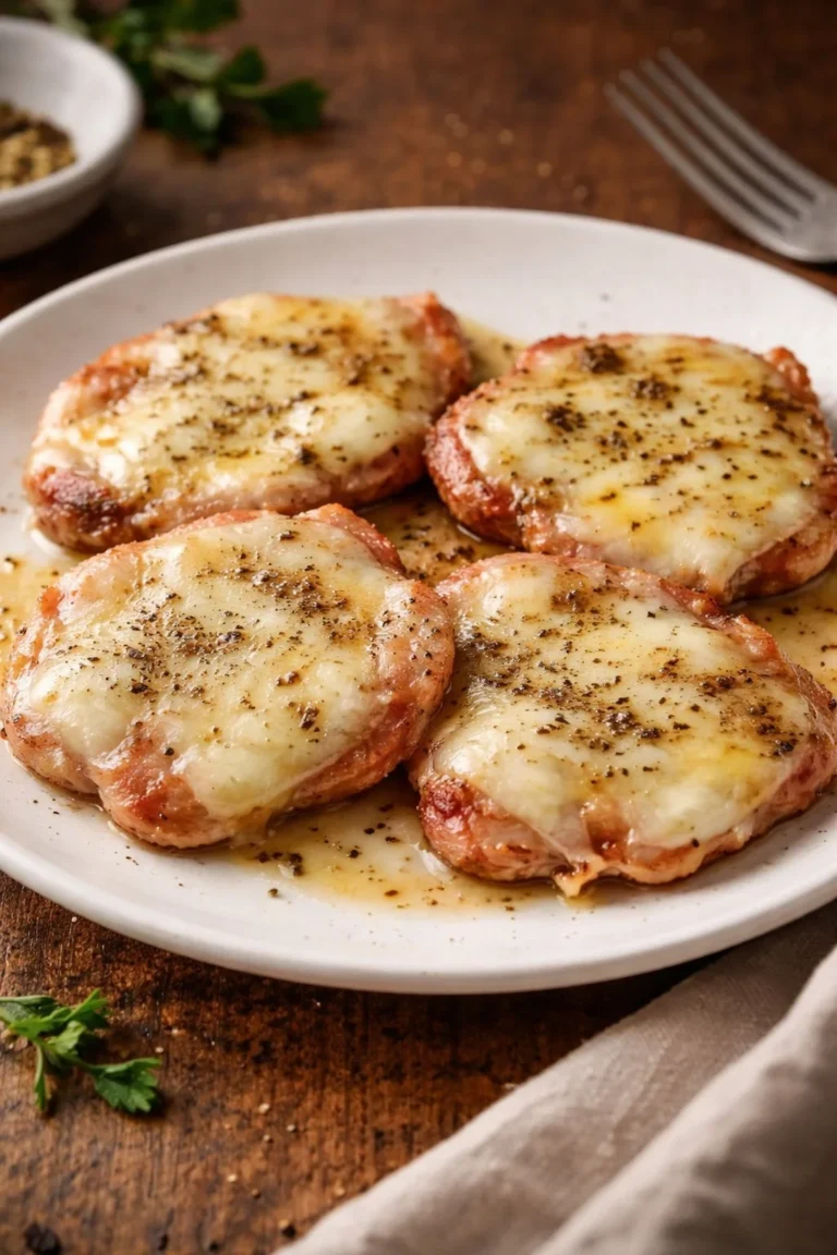 Scaloppine Valdostana – zarte Fleischscheiben mit köstlicher Soße und Käse überbacken