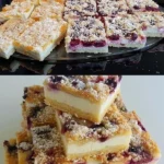 Schneller Quark-Streuselkuchen mit frischem Obst und knusprigen Streuseln